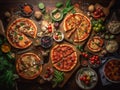 The Marvelous Mosaic of a Pizza Buffet