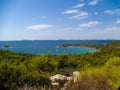 Marvelous Ocean Landscape of Murter Croatia Mediterannean Europe Royalty Free Stock Photo