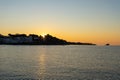 Marvelous sunrise at beautiful costal town Cadaques at Catalonia, Spain.