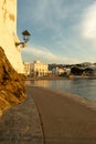 Marvelous sunrise at beautiful costal town Cadaques at Catalonia, Spain.