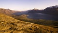 Marvelous View Lake Wakatipu Mountain Range Concept