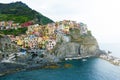 Marvelous view of the village of Manarola, Italy Royalty Free Stock Photo