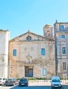 Historic building of St Martin Church Templum Sancti Martini, Arles, France Royalty Free Stock Photo