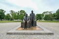 Marx-Engels-Forum - Berlin, Germany Royalty Free Stock Photo