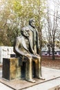 Marx-Engels-Monument in Germany Berlin