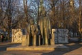 Marx and Engels Statue in Mitte Berlin Germany Royalty Free Stock Photo