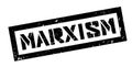 Marxism rubber stamp Royalty Free Stock Photo