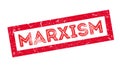 Marxism rubber stamp Royalty Free Stock Photo