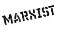Marxist rubber stamp Royalty Free Stock Photo