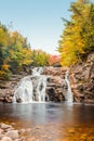 Mary Ann Falls in the fall