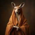 Mary As A Kangaroo: Reimagined Religious Art And Minimalist Portraits