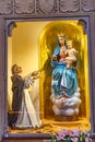 Mary Baby Jesus Statue Santa Maria Novella Church Florence Italy