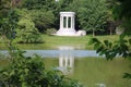 Mary Baker Eddy Monument in Mount Auburn Cemetery. Cambridge, Massachusetts, USA.