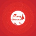 marry Christmas whish letter image Royalty Free Stock Photo