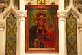 Mary Jesus Icon Saint Patrick's Cathedral Royalty Free Stock Photo
