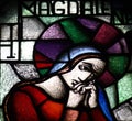 Mary Magdalene in stained glass