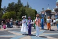 Mary Poppins and Bert at Disneyland