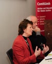Mary Robinson and Niall Crowley Royalty Free Stock Photo