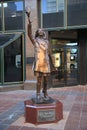 Mary Tyler Moore Statue - Minneapolis Royalty Free Stock Photo