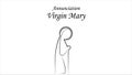 mary virgin annunciation Western Christians