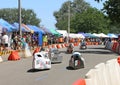 Maryborough hosts a 24-hour trial in which schools from around Australia race their human- and hybrid-powered vehicles