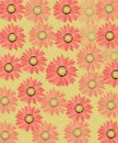Flower Design Sheet Royalty Free Stock Photo