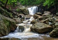 Maryland forest waterfall