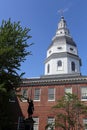 Maryland State Capitol Building in Annapolis Royalty Free Stock Photo