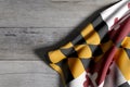 Maryland State flag Royalty Free Stock Photo