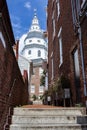 Maryland State house State Capitol building in Annapolis Royalty Free Stock Photo