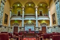 Maryland State Senate Chamber in Annapolis Royalty Free Stock Photo