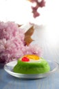 Marzipan cassata Royalty Free Stock Photo