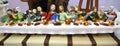 Marzipan sweets of Last supper of Jesus by unknown pastry cook