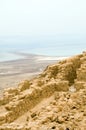 Masada ancient fortress Dead Sea Israel Royalty Free Stock Photo