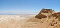 Masada and Dead Sea panorama.