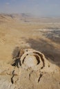 Masada fortress Royalty Free Stock Photo