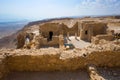 Masada in Israel Royalty Free Stock Photo