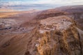 Masada National Park in the Dead Sea region of Israel