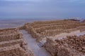 Masada National park Desert Landscape at the Dead Sea