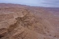 Masada National park Desert Landscape at the Dead Sea