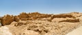 Masada ruins in southern Judean Desert in Israel