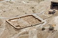 Masada ruins in southern Judean Desert in Israel