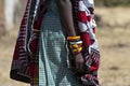 Masai with Braclets, Africa Royalty Free Stock Photo