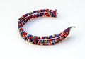 Masai bracelet colors Royalty Free Stock Photo