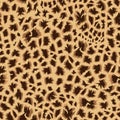 Masai giraffe skin seamless vector print