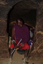 Masai man,  Kenya Royalty Free Stock Photo