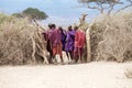 Masai men Royalty Free Stock Photo