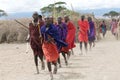 Masai men Royalty Free Stock Photo