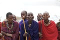 Masai men portrait Royalty Free Stock Photo