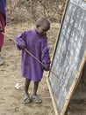 Masai school child